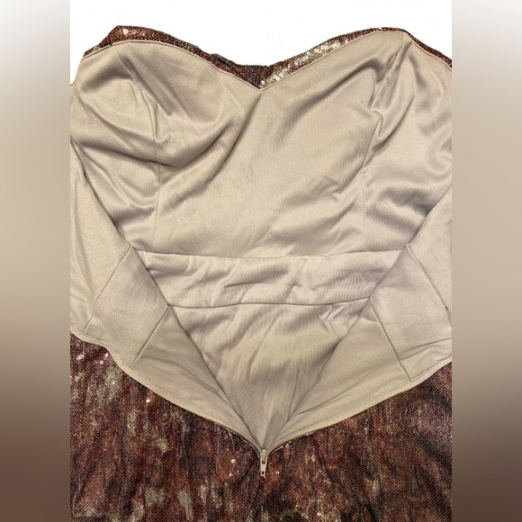 B. Darlin, Sequin Prom Dress with Pockets - Picture 9 of 10